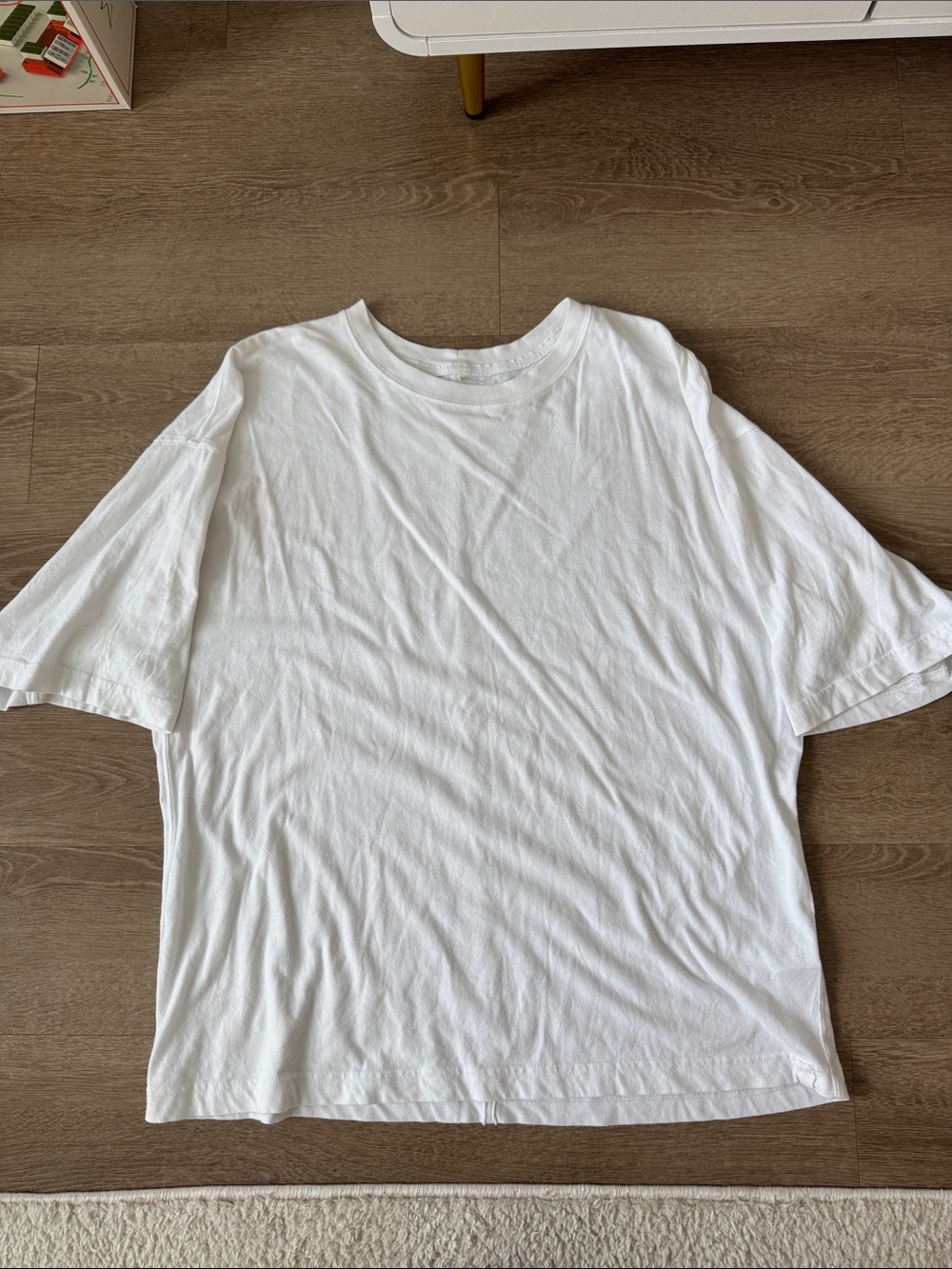 Free People White Short Sleeve Tee